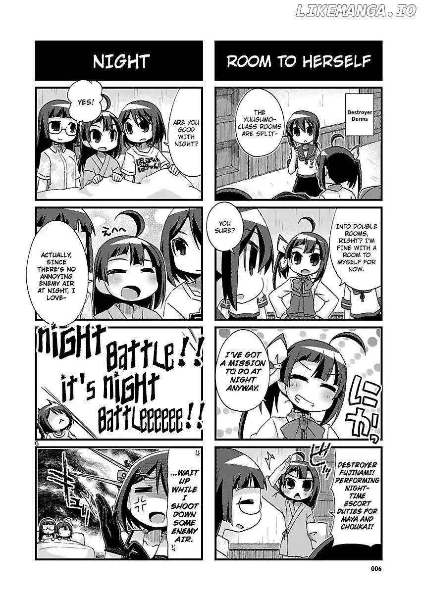 Kantai Collection - Kankore - 4-koma Comic - Fubuki, Ganbarimasu! chapter 175 - page 6