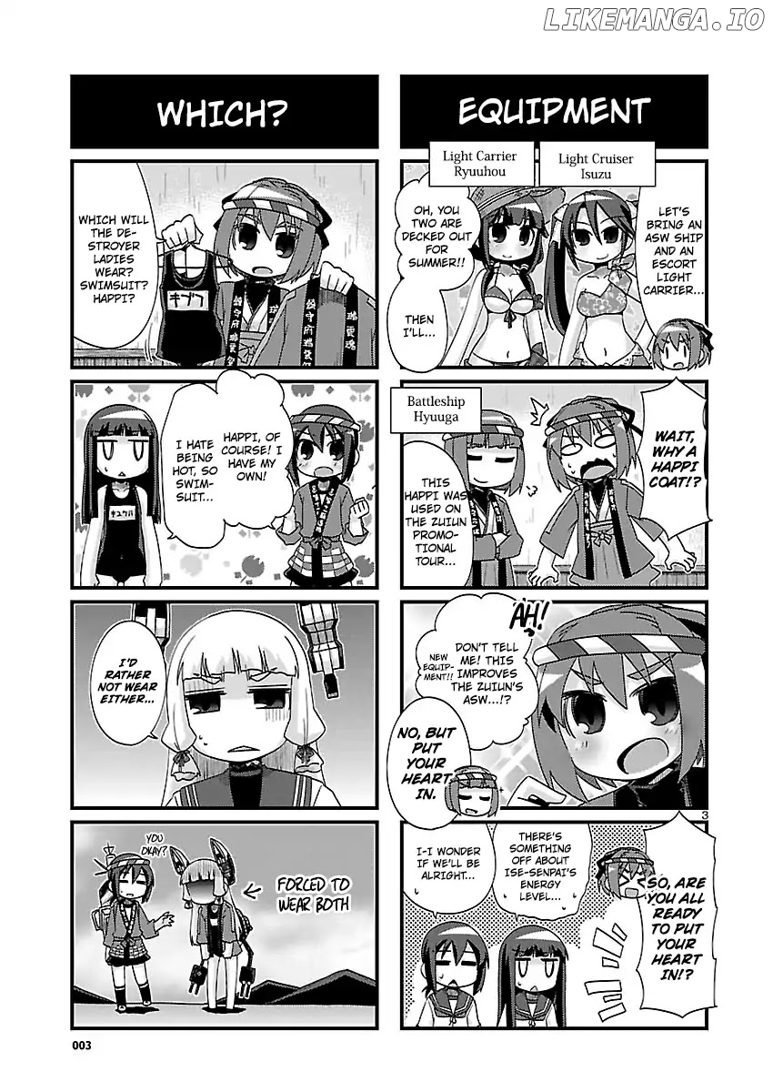 Kantai Collection - Kankore - 4-koma Comic - Fubuki, Ganbarimasu! chapter 176 - page 3