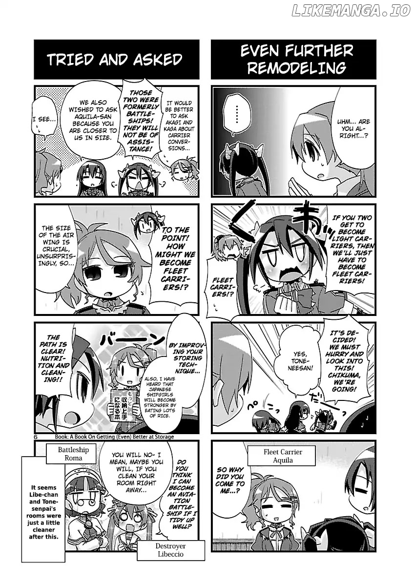 Kantai Collection - Kankore - 4-koma Comic - Fubuki, Ganbarimasu! chapter 178 - page 6