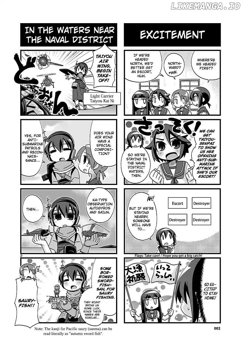 Kantai Collection - Kankore - 4-koma Comic - Fubuki, Ganbarimasu! chapter 180 - page 2