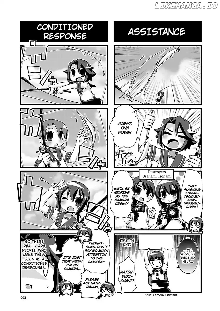 Kantai Collection - Kankore - 4-koma Comic - Fubuki, Ganbarimasu! chapter 180 - page 3