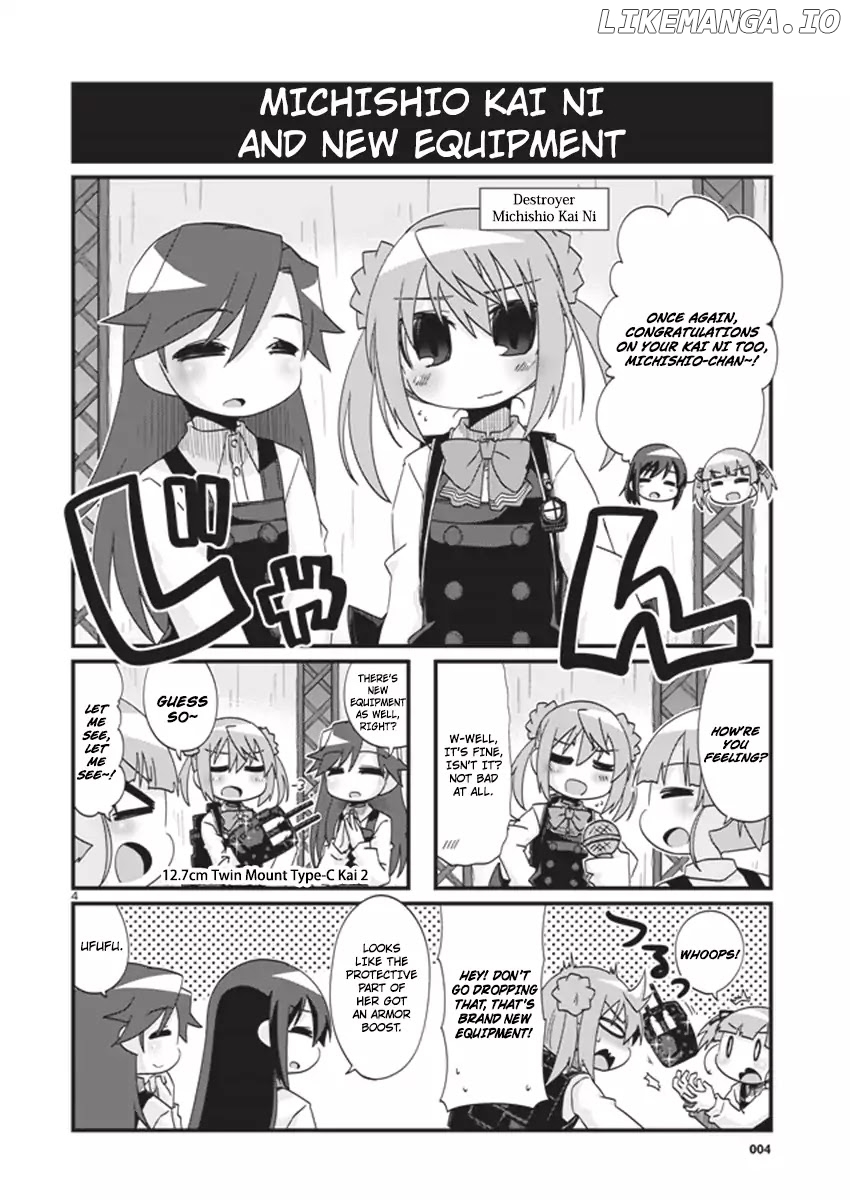 Kantai Collection - Kankore - 4-koma Comic - Fubuki, Ganbarimasu! chapter 183 - page 4