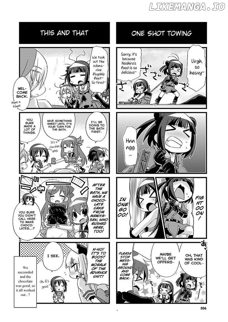 Kantai Collection - Kankore - 4-koma Comic - Fubuki, Ganbarimasu! chapter 75 - page 6