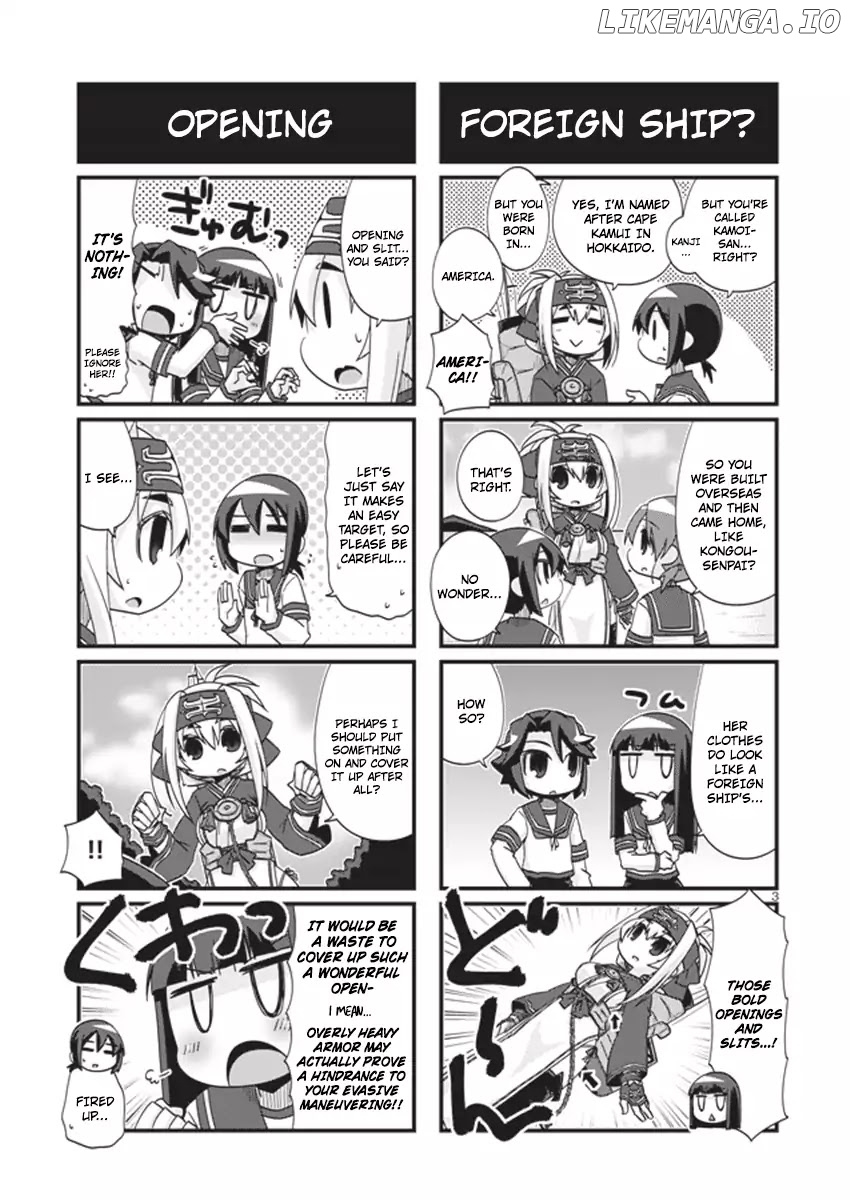 Kantai Collection - Kankore - 4-koma Comic - Fubuki, Ganbarimasu! chapter 185 - page 3