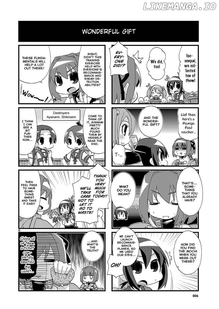 Kantai Collection - Kankore - 4-koma Comic - Fubuki, Ganbarimasu! chapter 78 - page 6