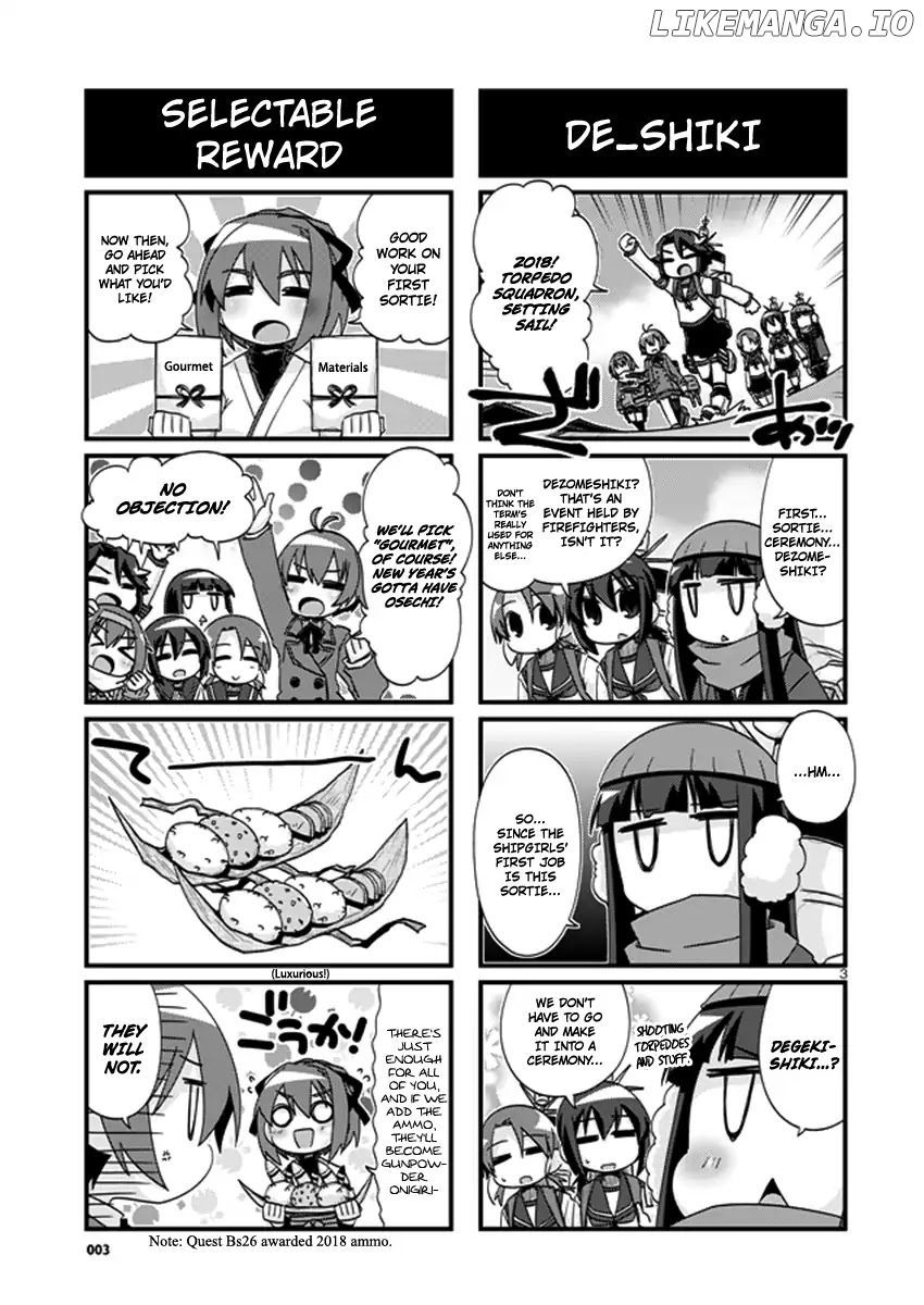 Kantai Collection - Kankore - 4-koma Comic - Fubuki, Ganbarimasu! chapter 190 - page 3