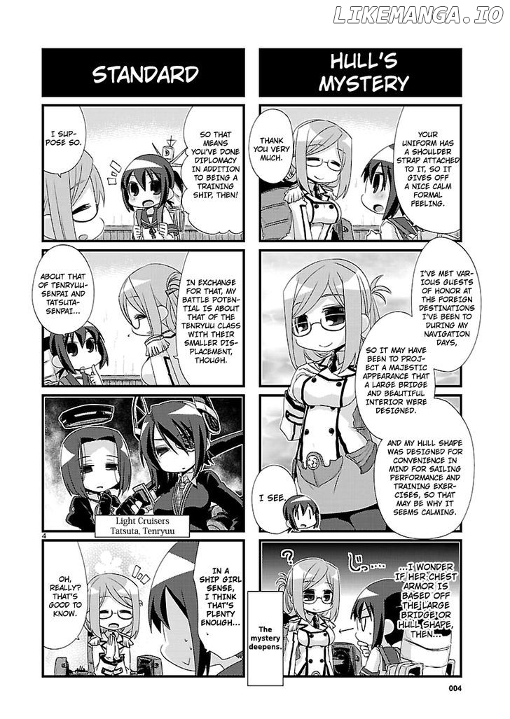 Kantai Collection - Kankore - 4-koma Comic - Fubuki, Ganbarimasu! chapter 82 - page 4