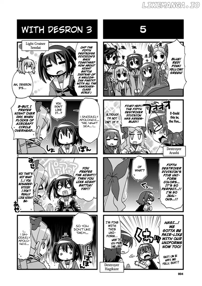 Kantai Collection - Kankore - 4-koma Comic - Fubuki, Ganbarimasu! chapter 194 - page 4