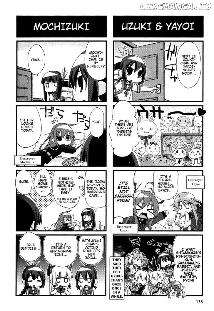 Kantai Collection - Kankore - 4-koma Comic - Fubuki, Ganbarimasu! chapter 86.5 - page 4