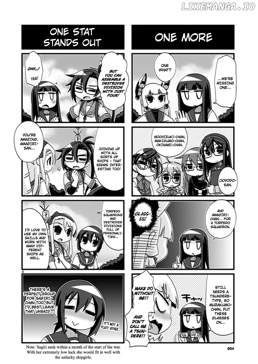 Kantai Collection - Kankore - 4-koma Comic - Fubuki, Ganbarimasu! chapter 196 - page 4