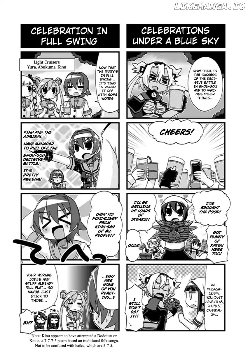 Kantai Collection - Kankore - 4-koma Comic - Fubuki, Ganbarimasu! chapter 200 - page 6