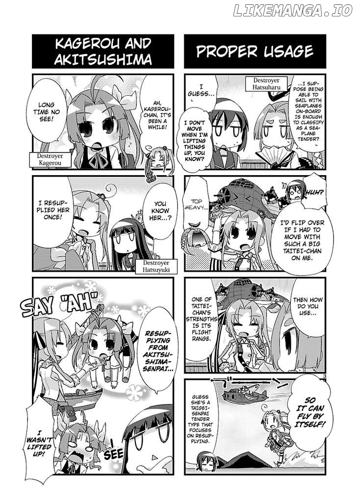 Kantai Collection - Kankore - 4-koma Comic - Fubuki, Ganbarimasu! chapter 92 - page 3