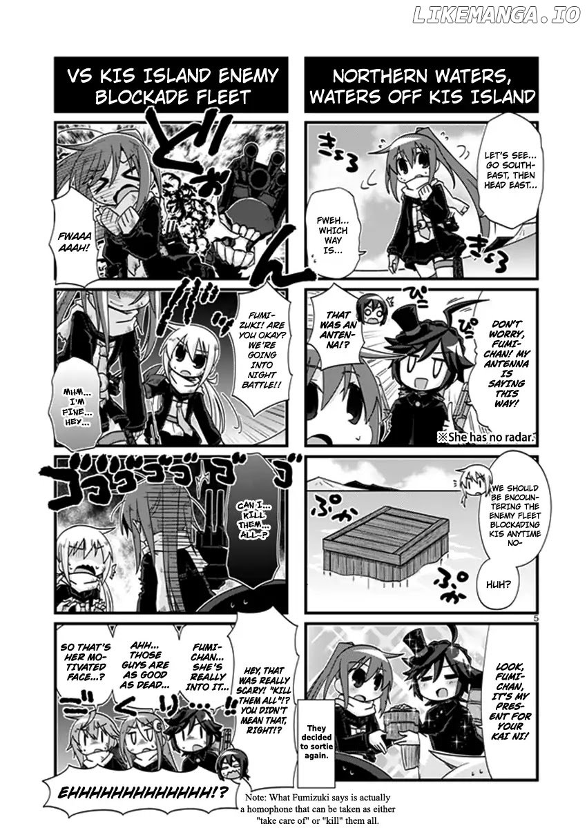 Kantai Collection - Kankore - 4-koma Comic - Fubuki, Ganbarimasu! chapter 201 - page 5