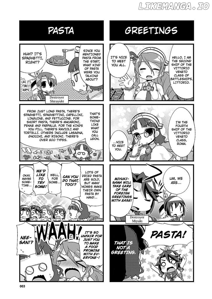 Kantai Collection - Kankore - 4-koma Comic - Fubuki, Ganbarimasu! chapter 95 - page 3