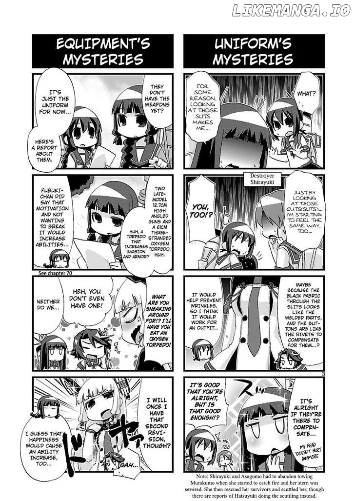 Kantai Collection - Kankore - 4-koma Comic - Fubuki, Ganbarimasu! chapter 96 - page 3