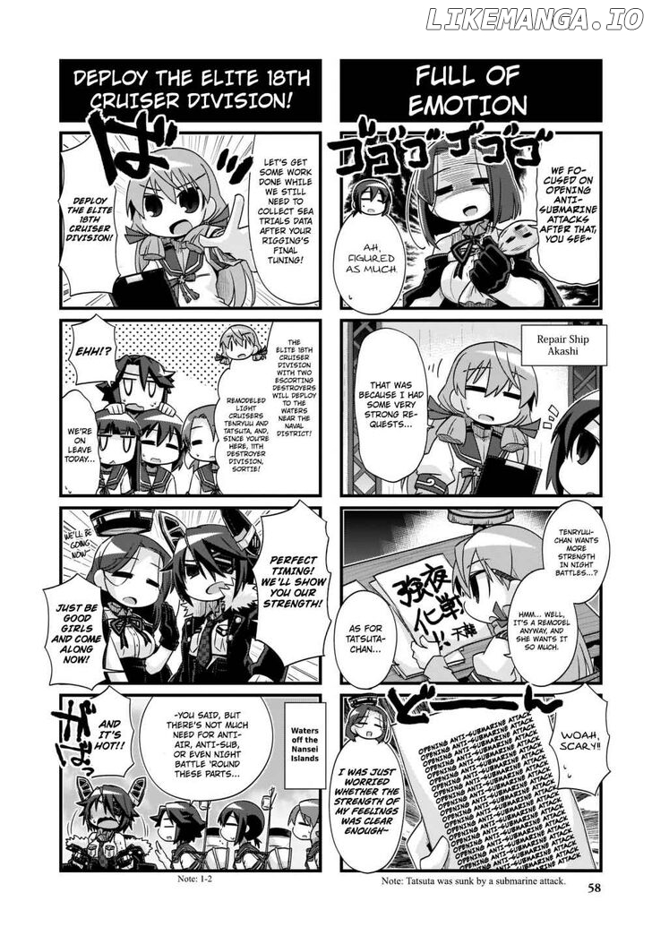 Kantai Collection - Kankore - 4-koma Comic - Fubuki, Ganbarimasu! chapter 208 - page 4