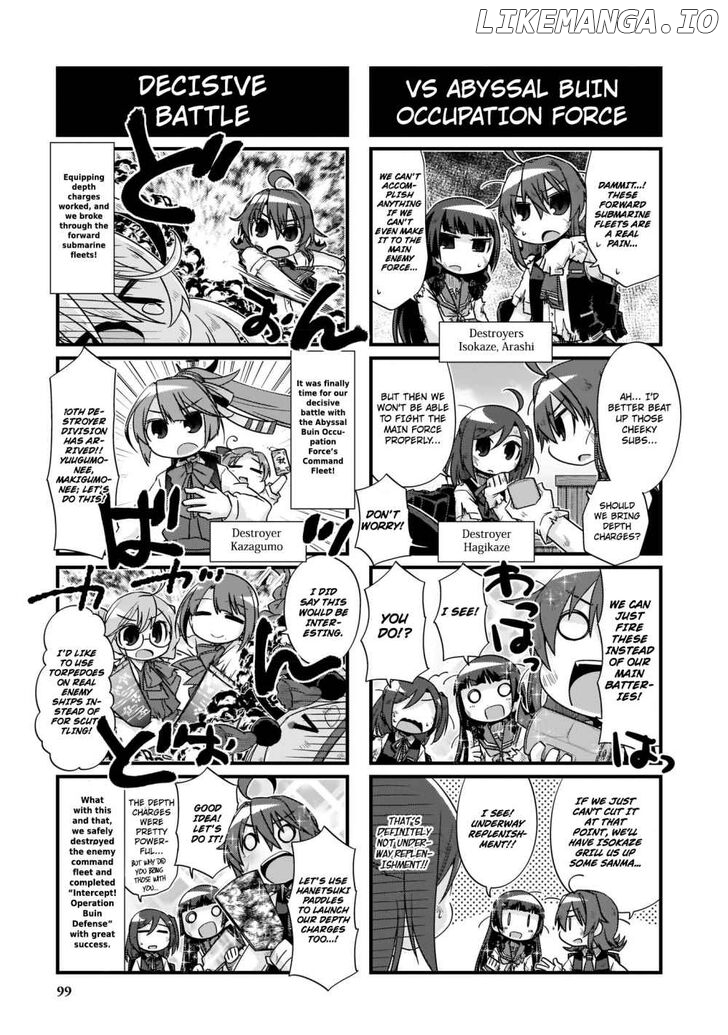 Kantai Collection - Kankore - 4-koma Comic - Fubuki, Ganbarimasu! chapter 209 - page 17