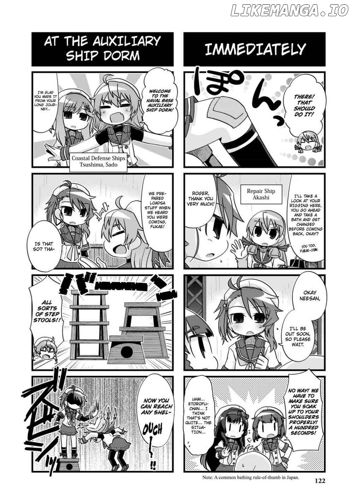 Kantai Collection - Kankore - 4-koma Comic - Fubuki, Ganbarimasu! chapter 210 - page 16