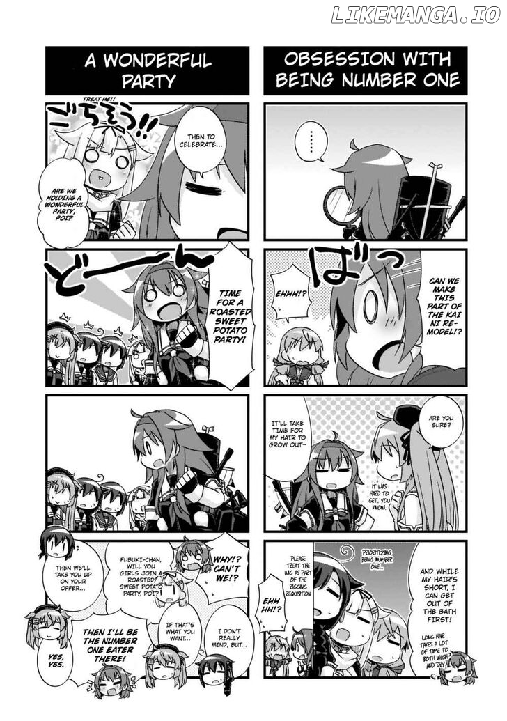 Kantai Collection - Kankore - 4-koma Comic - Fubuki, Ganbarimasu! chapter 210 - page 6