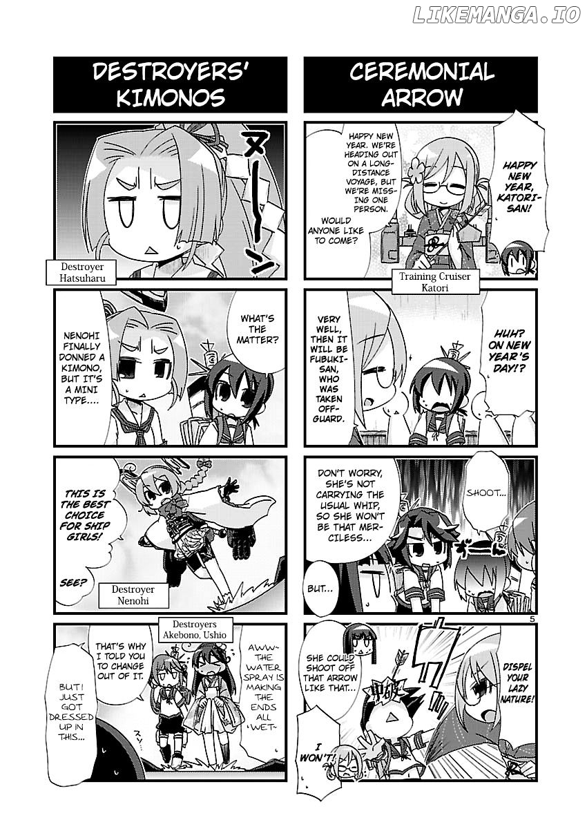 Kantai Collection - Kankore - 4-koma Comic - Fubuki, Ganbarimasu! chapter 112 - page 5