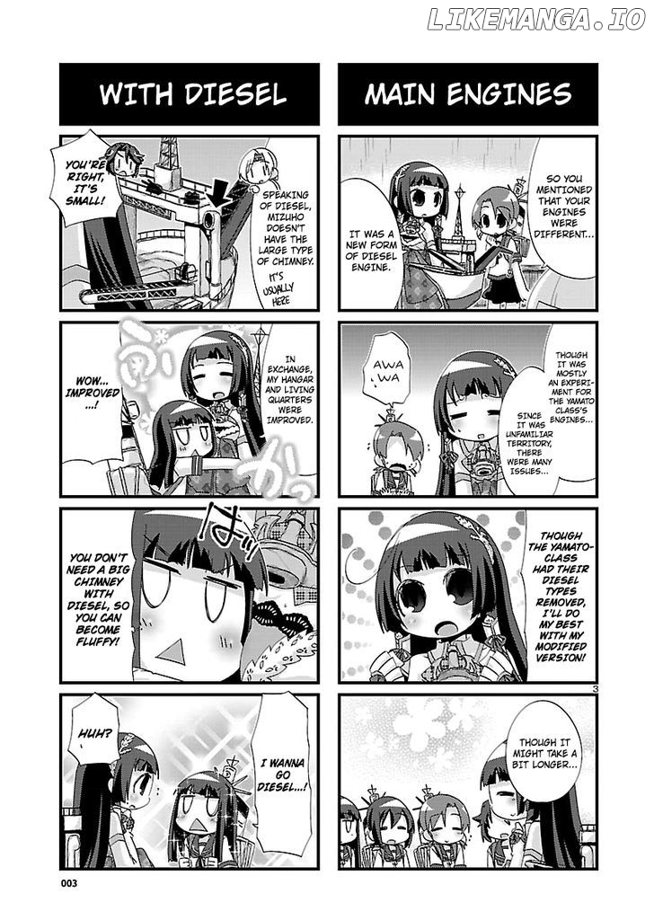 Kantai Collection - Kankore - 4-koma Comic - Fubuki, Ganbarimasu! chapter 113 - page 3