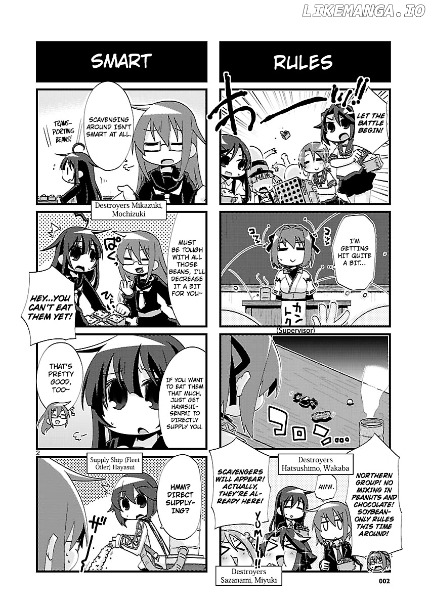 Kantai Collection - Kankore - 4-koma Comic - Fubuki, Ganbarimasu! chapter 114 - page 2