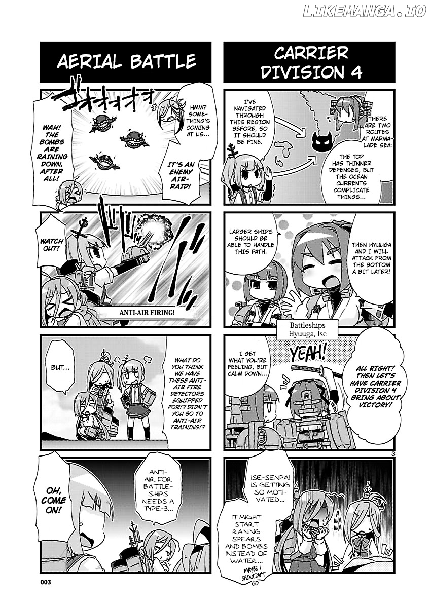 Kantai Collection - Kankore - 4-koma Comic - Fubuki, Ganbarimasu! chapter 116 - page 3