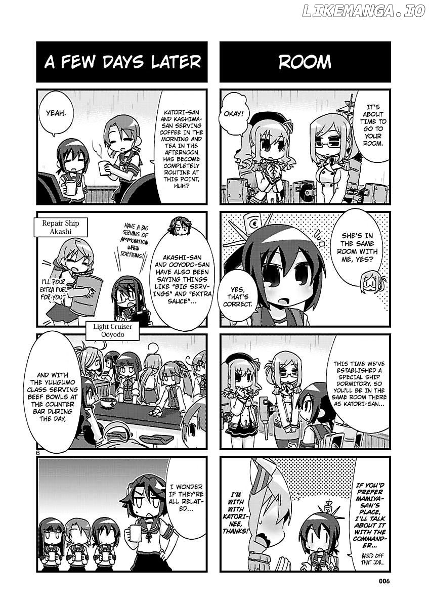 Kantai Collection - Kankore - 4-koma Comic - Fubuki, Ganbarimasu! chapter 118 - page 6