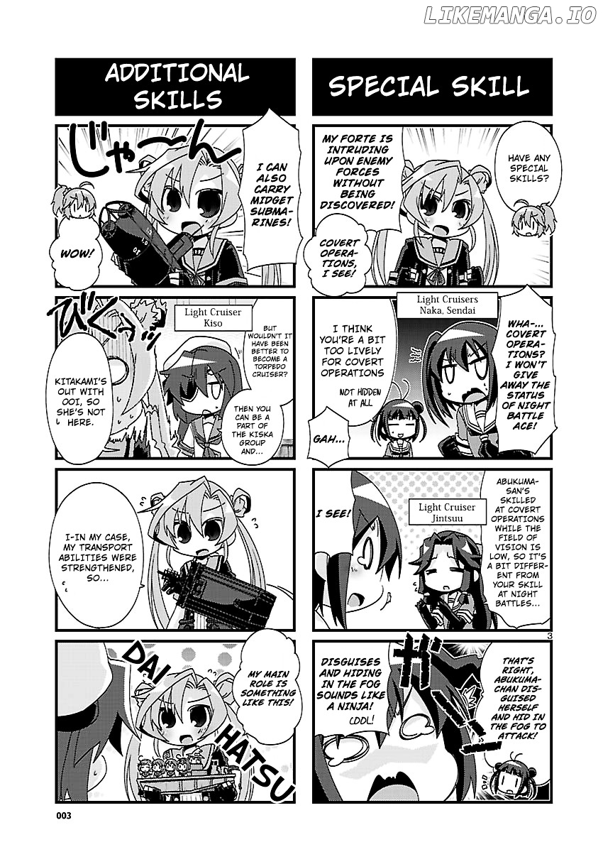 Kantai Collection - Kankore - 4-koma Comic - Fubuki, Ganbarimasu! chapter 120 - page 3