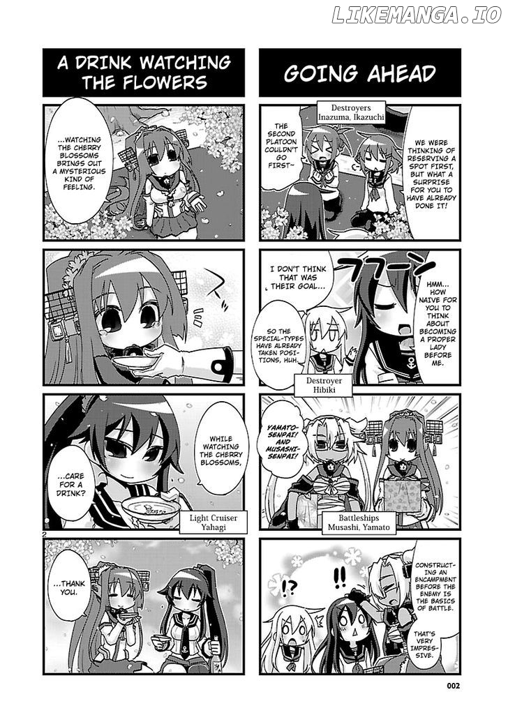 Kantai Collection - Kankore - 4-koma Comic - Fubuki, Ganbarimasu! chapter 121 - page 2