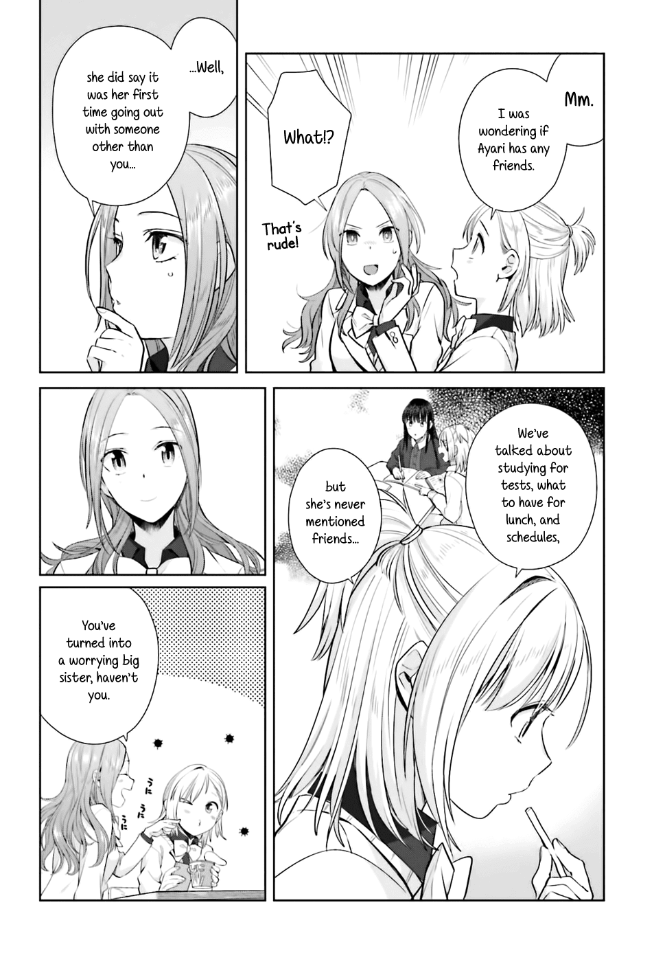 Shinmai Shimai no Futari Gohan chapter 25 - page 2