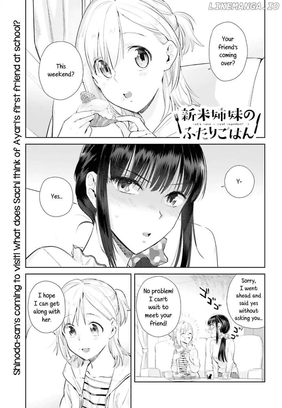 Shinmai Shimai no Futari Gohan chapter 28 - page 1