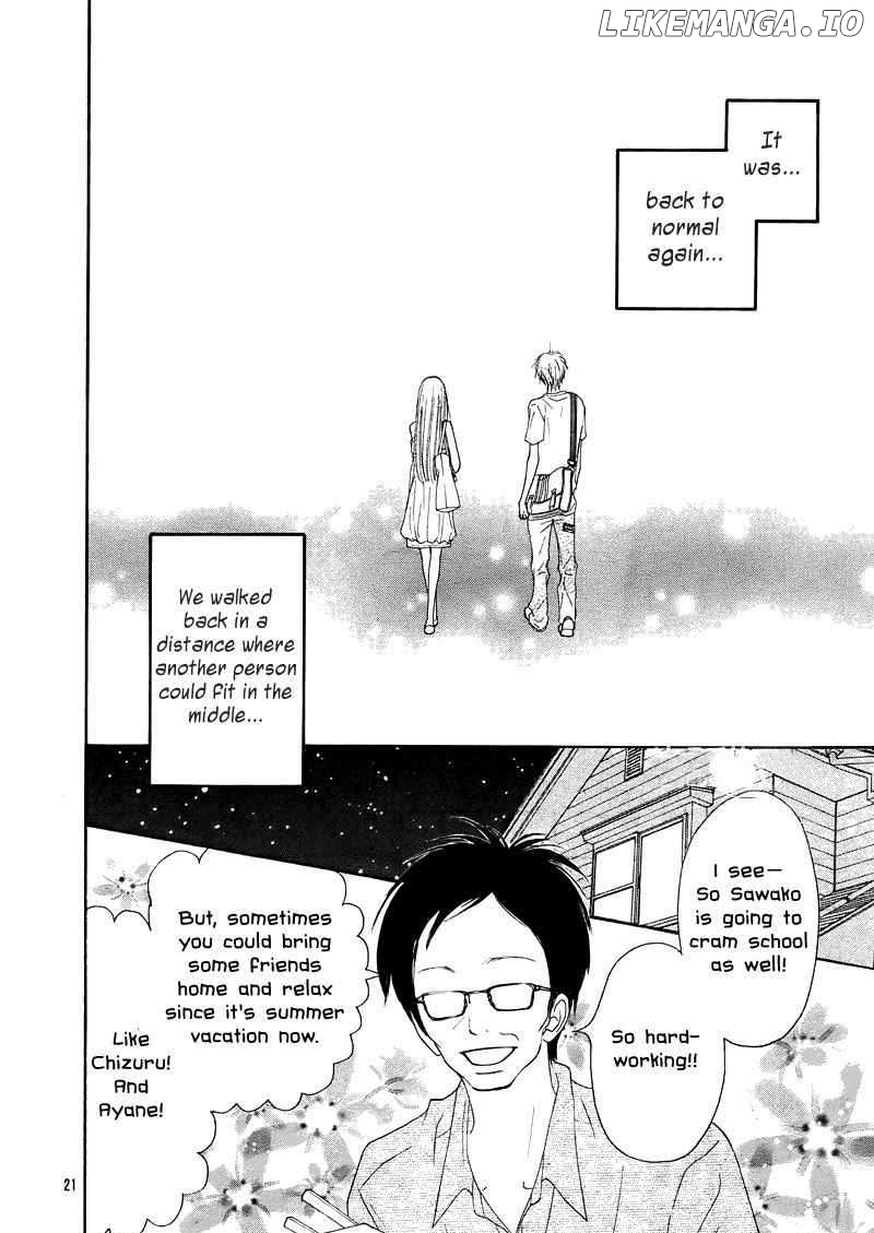 Kimi ni Todoke Chapter 47 - page 21