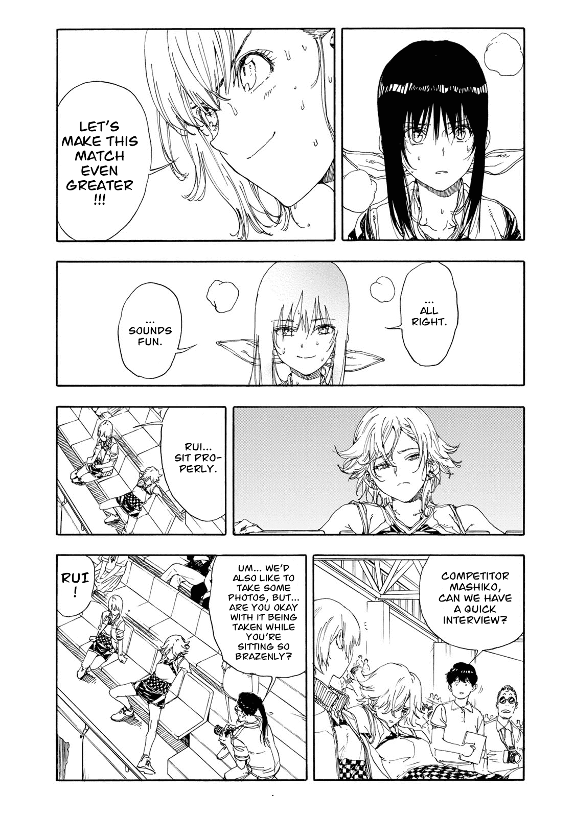 Hanebado! chapter 49 - page 28