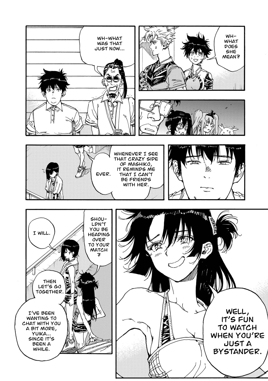 Hanebado! chapter 53 - page 8