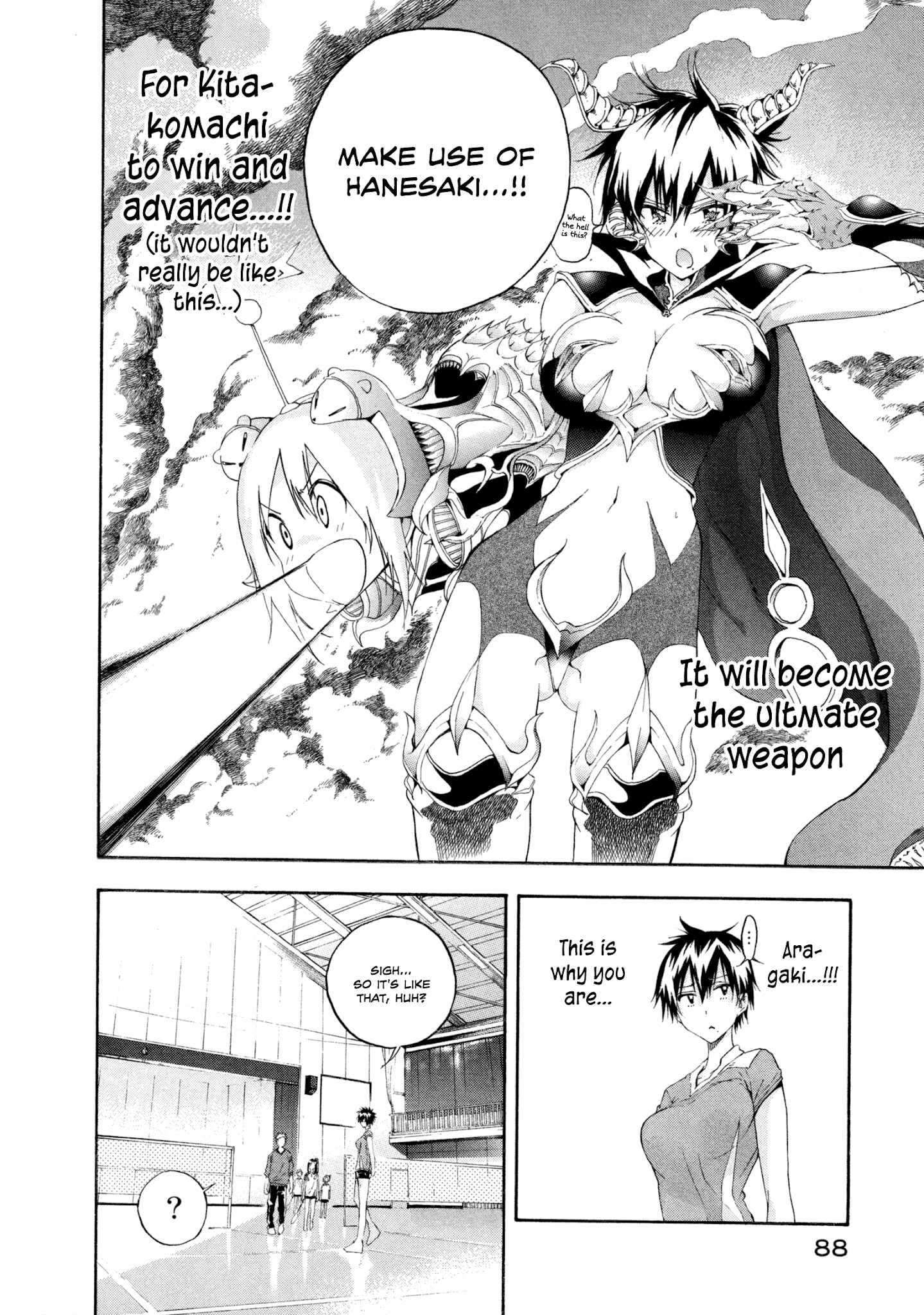 Hanebado! chapter 6 - page 34