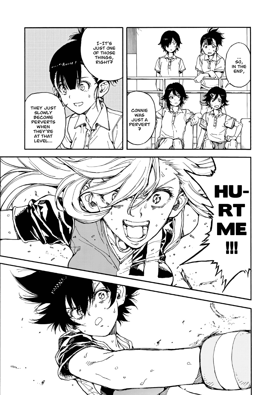 Hanebado! chapter 61 - page 32