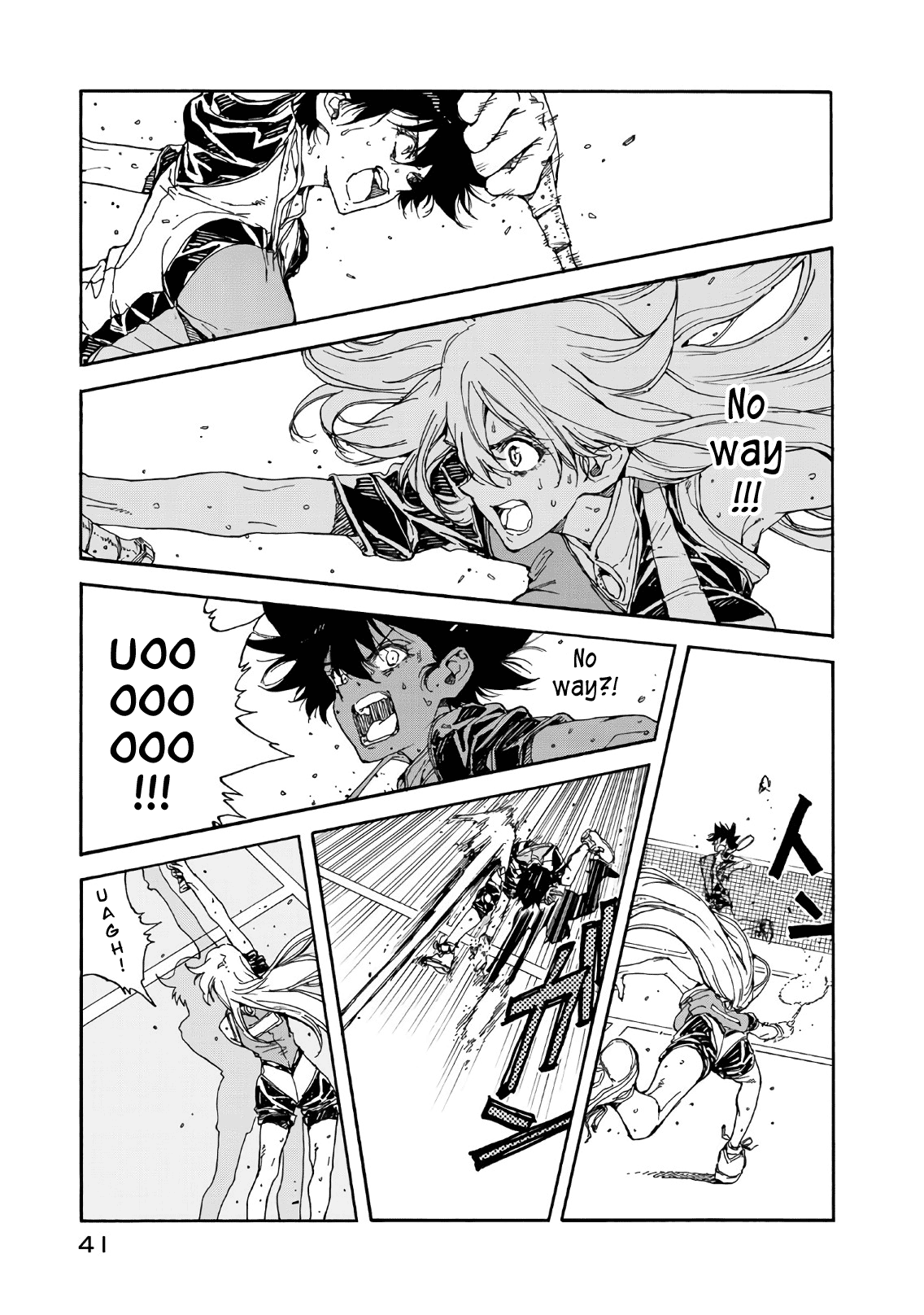 Hanebado! chapter 61 - page 42