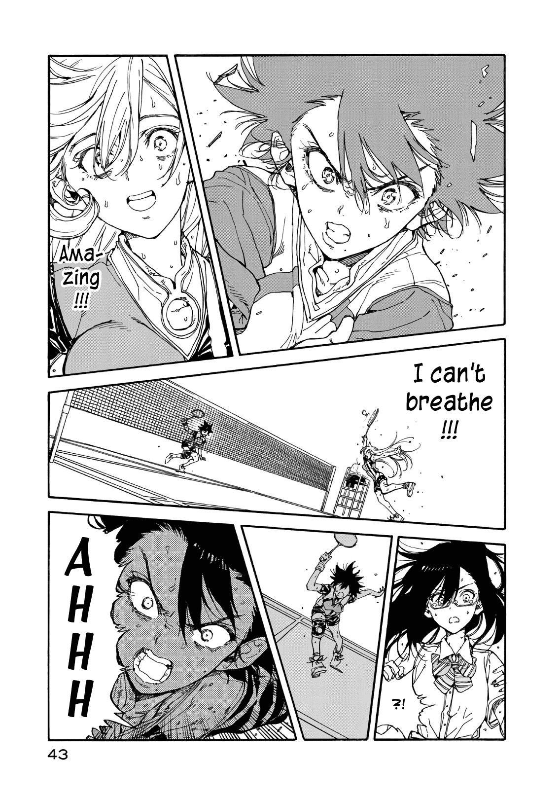 Hanebado! chapter 61 - page 44