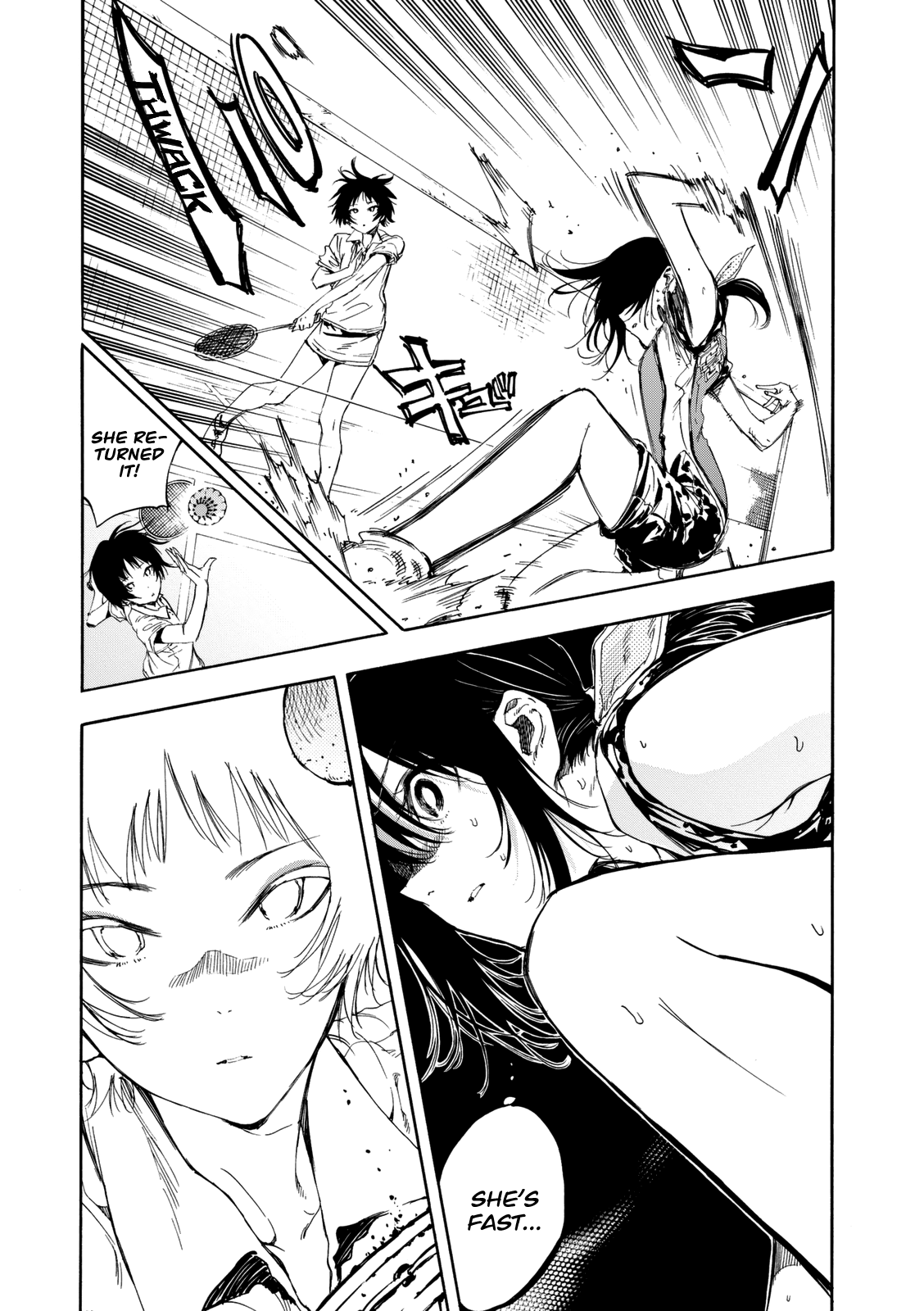 Hanebado! chapter 18 - page 38