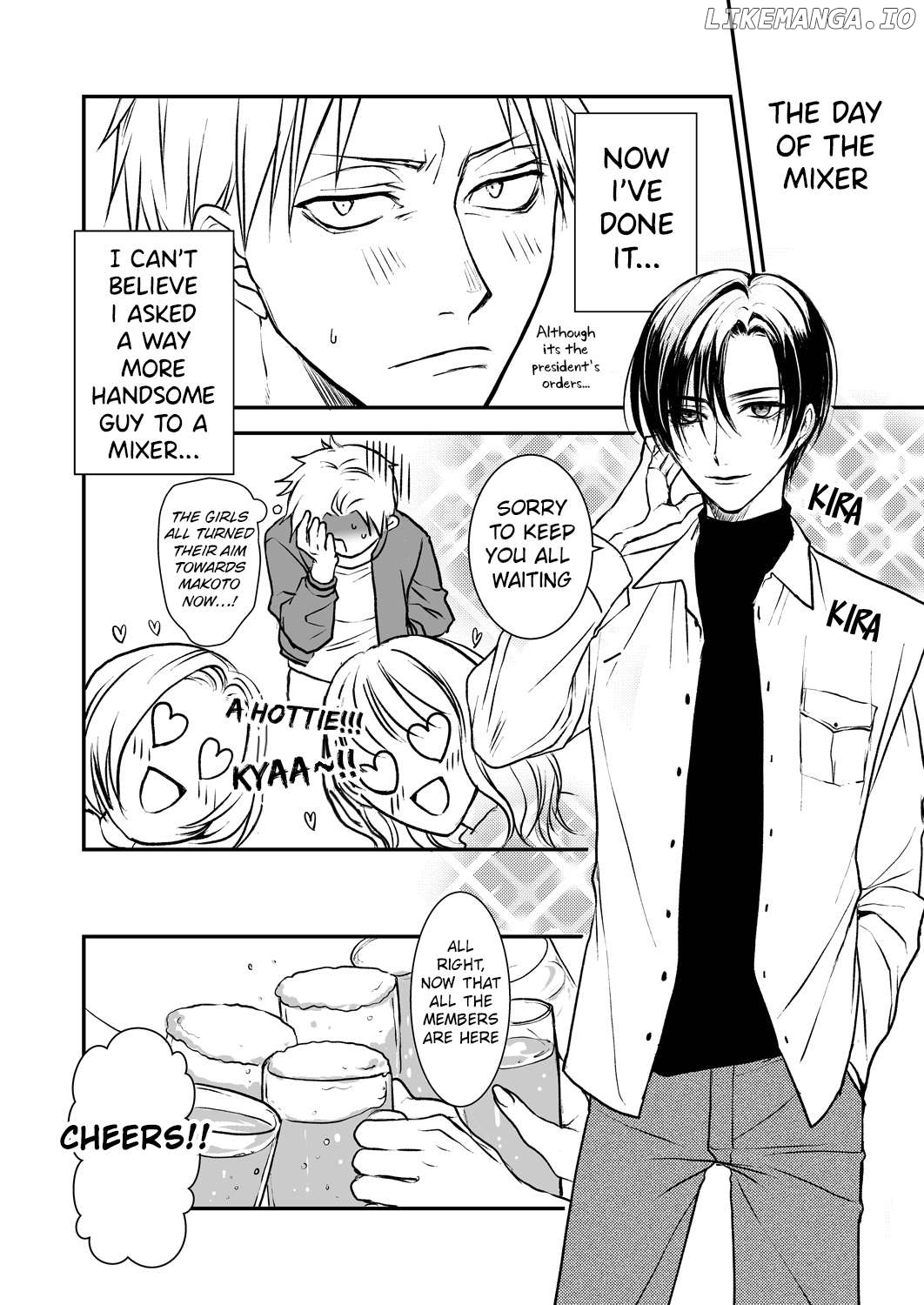 Ikemen Dansou Reiya To Renaishitara Bl-Ppoi Nl Ni Naru Hanashi Chapter 8 - page 2