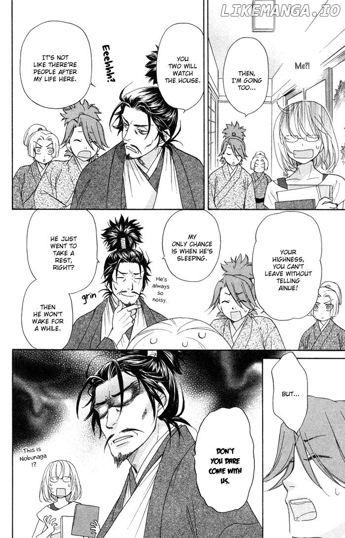 Sengoku Danshi Hana no Ran chapter 3 - page 34