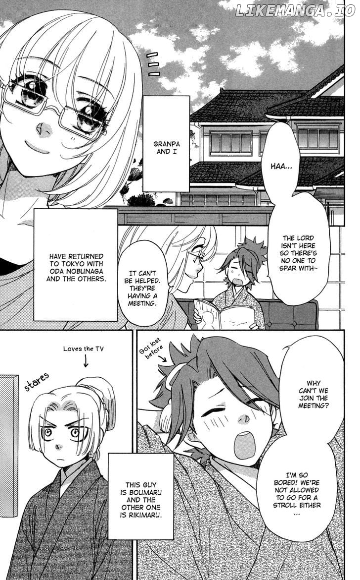 Sengoku Danshi Hana no Ran chapter 6 - page 14