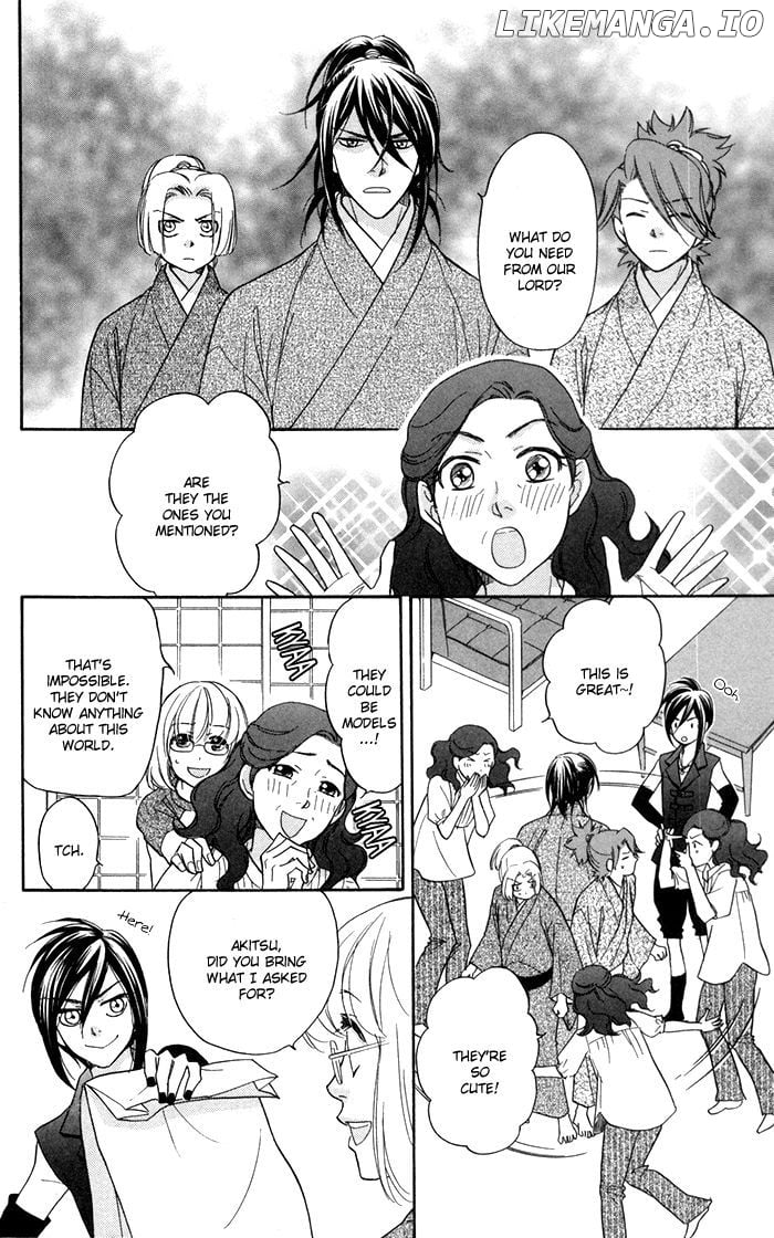 Sengoku Danshi Hana no Ran chapter 6 - page 21