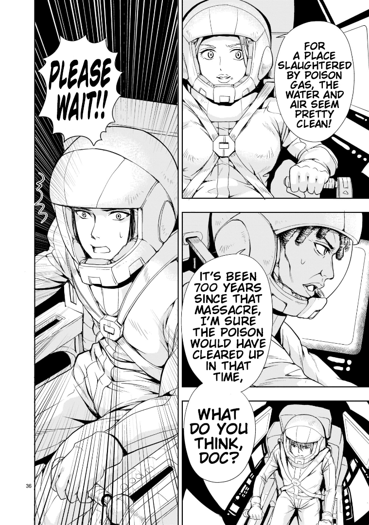 Despair Memory Gundam Sequel chapter 3 - page 36