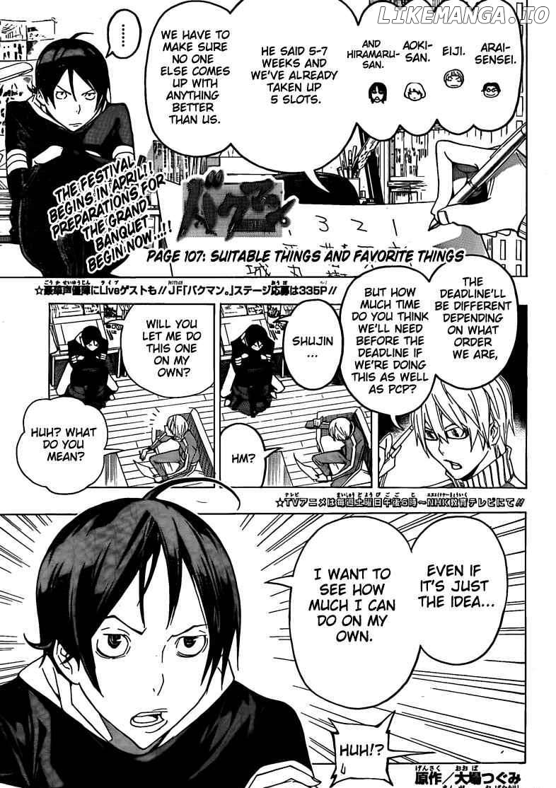 Bakuman Chapter 107 - page 1