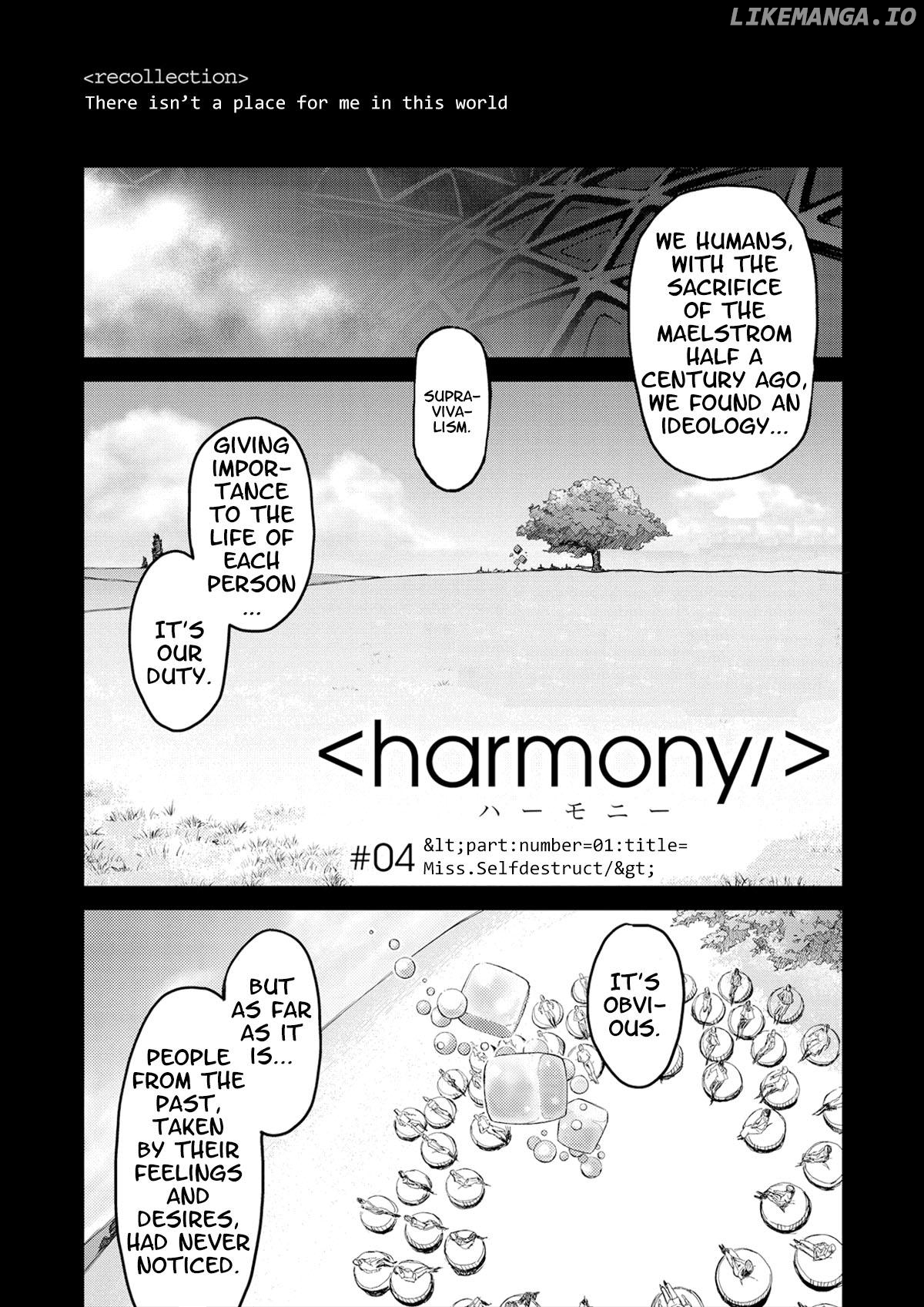 Harmony - Manga chapter 4 - page 2