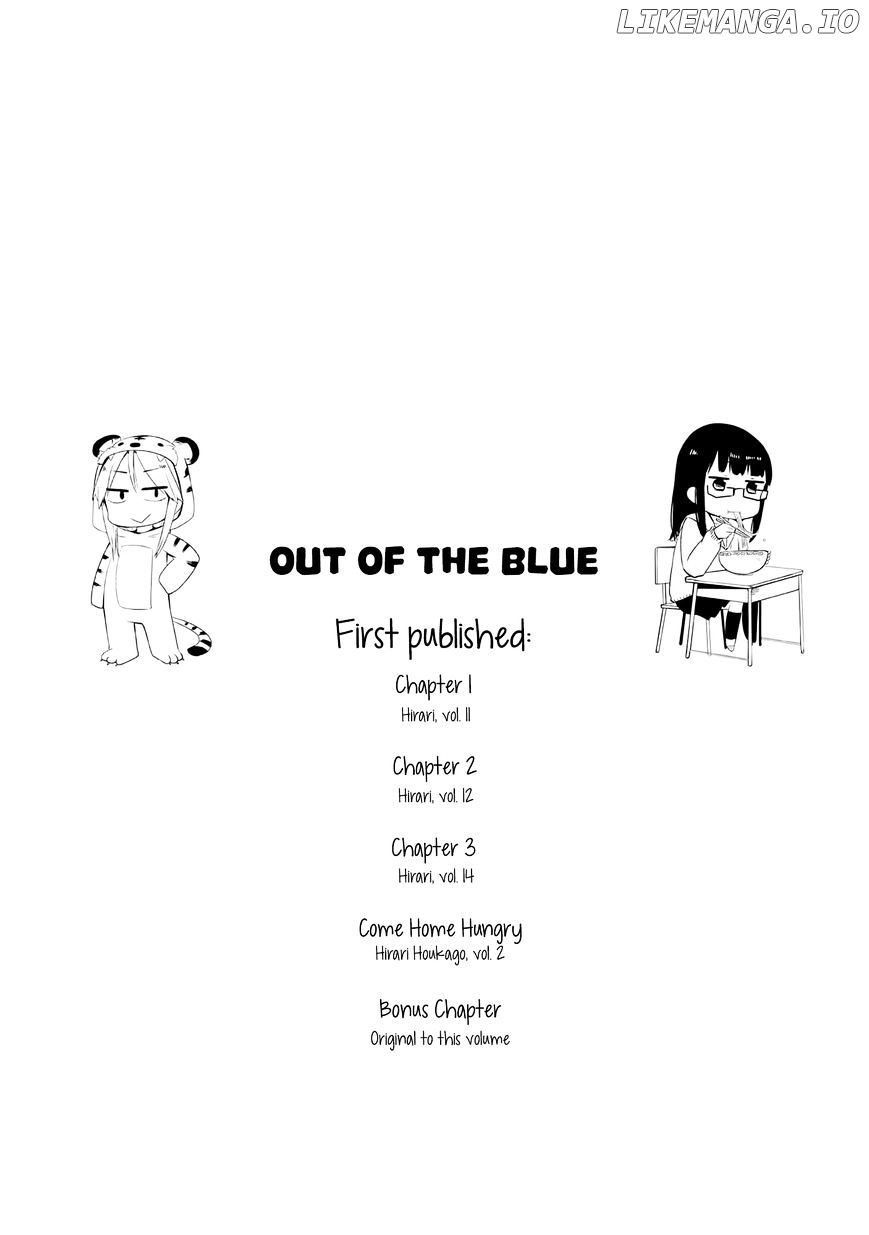 Out Of The Blue! chapter 3.5 - page 13