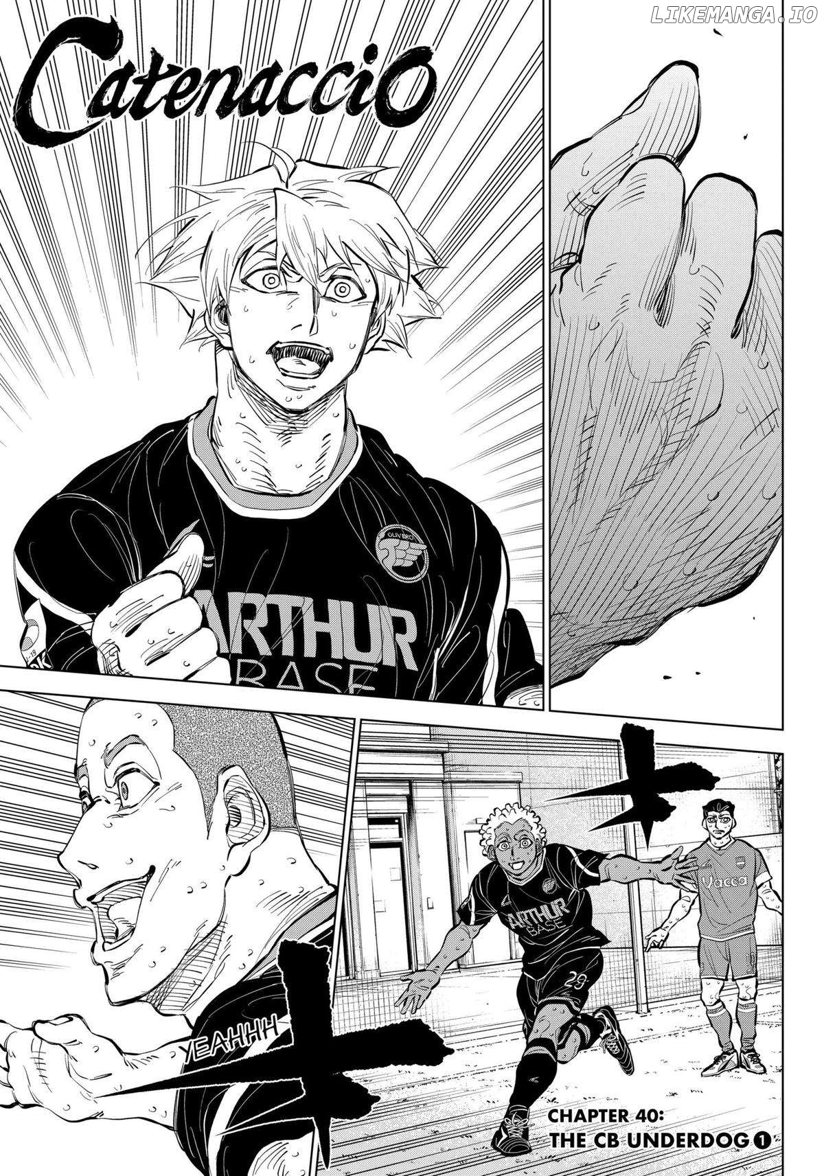 Catenaccio - Manga Chapter 40 - page 1