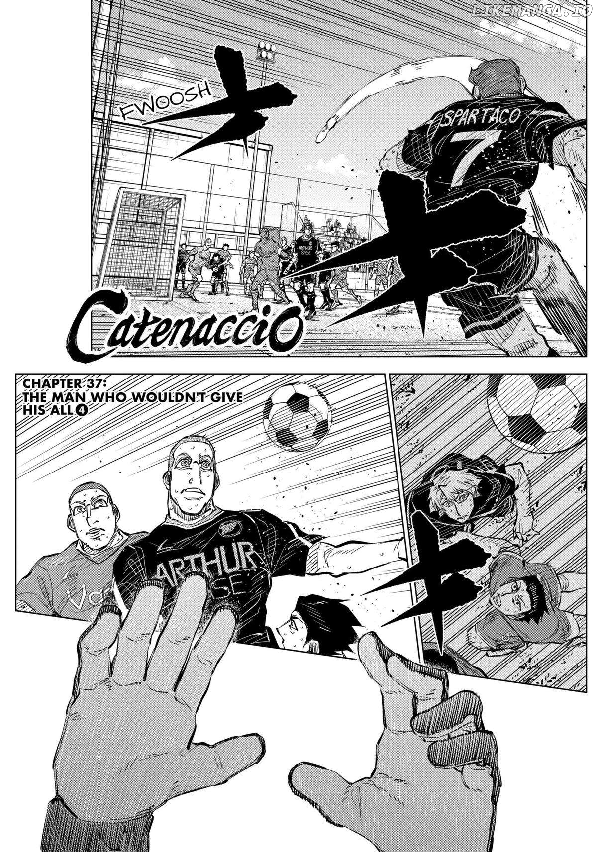 Catenaccio - Manga Chapter 37 - page 1